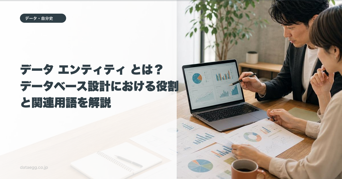 データ エンティティ とは?データベース設計における役割と関連用語を解説
