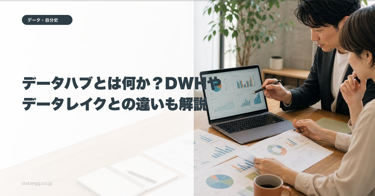 データハブとは何か？DWHやデータレイクとの違いも解説