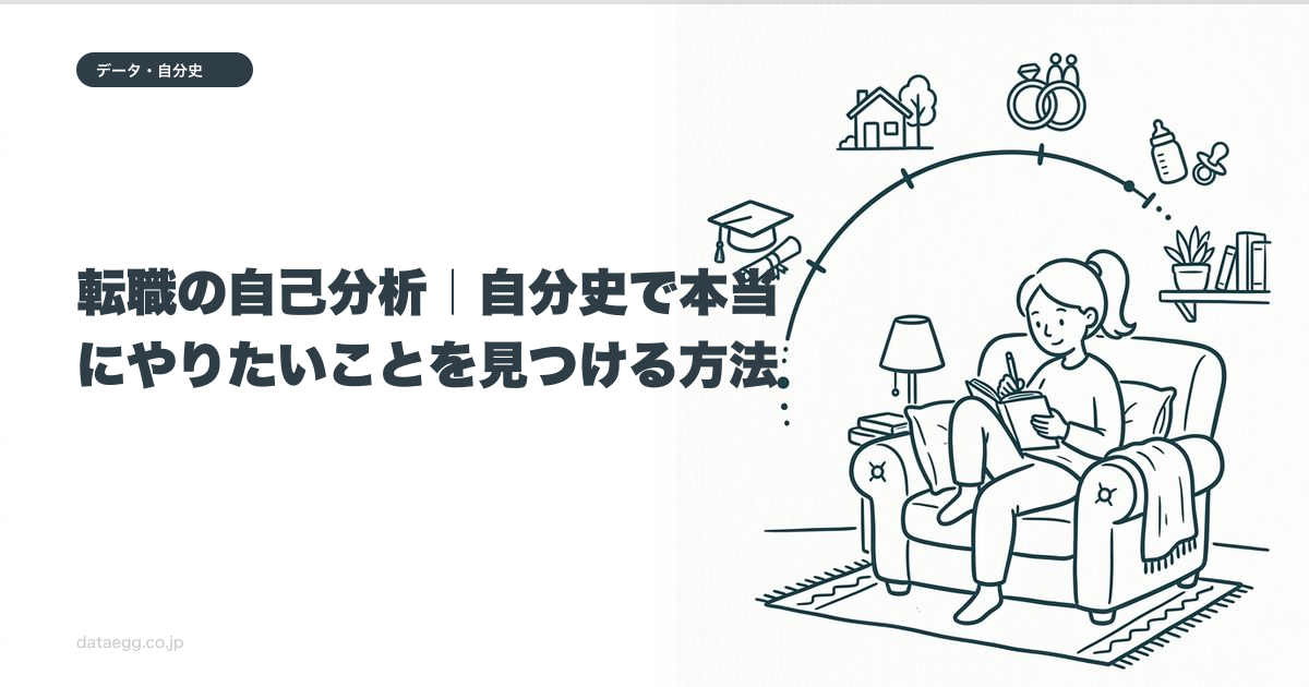 転職の自己分析|自分史で本当にやりたいことを見つける方法